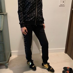 Made in Italy Stella McCartney crystal embellished jacket and jogger set. Size S